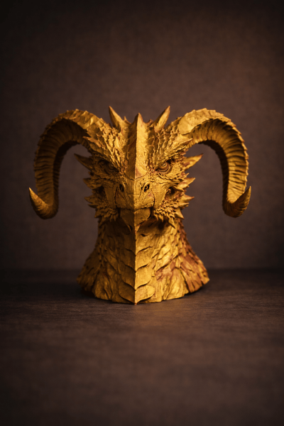 Dekoratif Ejderha Biblosu