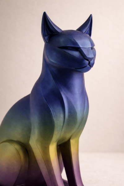 Rainbow Kedi Heykeli