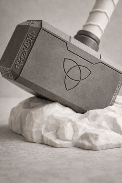Mjölnir | Thor’un Çekici Dekor Objesi