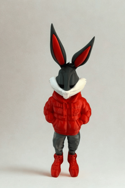 İkonik Tavşan Figürü – Modern Dekor Heykeli