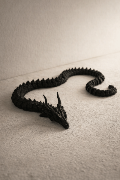 Siyah Ejderha Dekoru