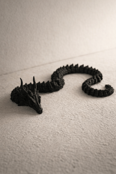 Siyah Ejderha Dekoru