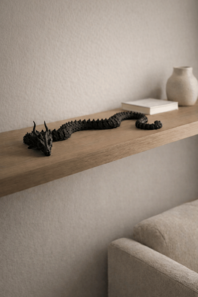 Siyah Ejderha Dekoru