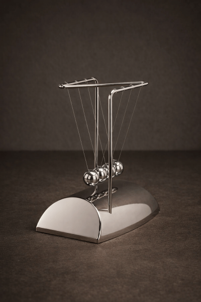 Newton Beşiği | Denge ve Hareket Objesi