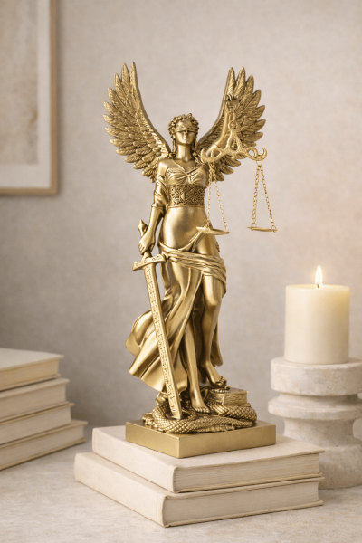 Adalet Heykeli – Gold Ton