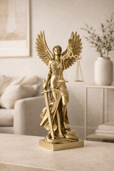 Adalet Heykeli – Gold Ton