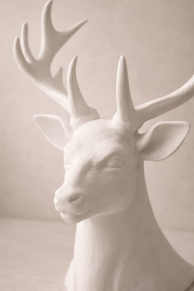 Geyik Büstü Dekor Objesi