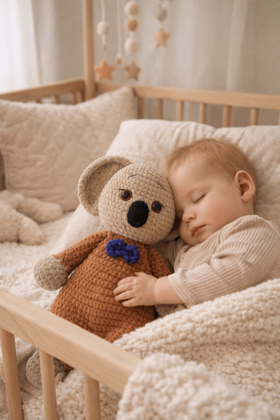 Koala Amigurumi Uyku Arkadaşı