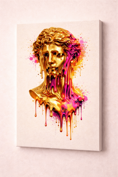 Molten David Modern Kanvas Tablo