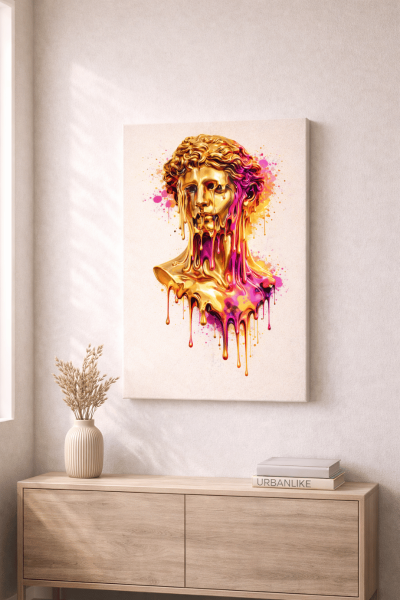 Molten David Modern Kanvas Tablo