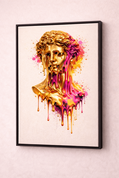 Molten David Modern Kanvas Tablo