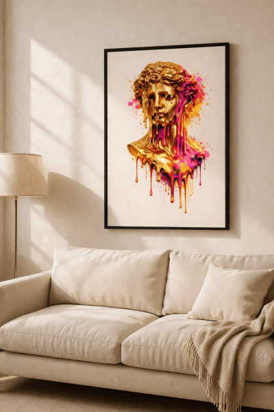 Molten David Modern Kanvas Tablo